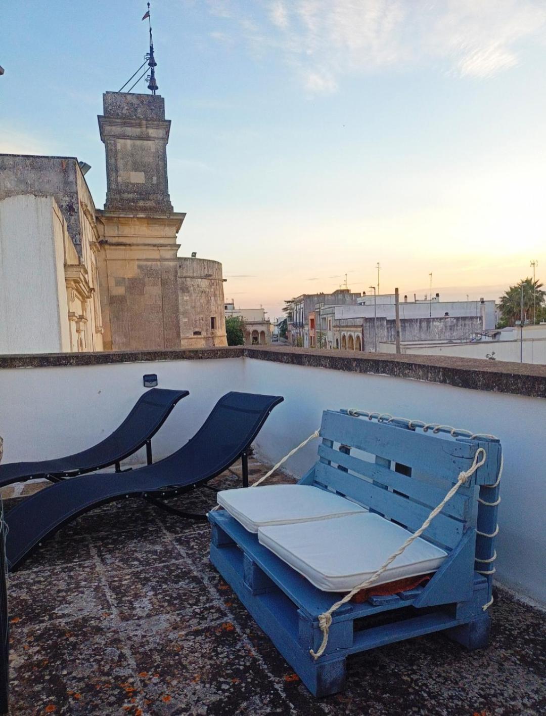 Apartamento La Terrazza Sul Castello Palmariggi Exterior foto